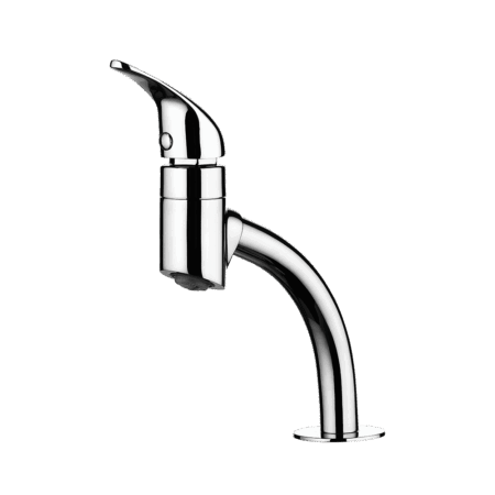 Deck mount Lavatory Faucet - High Spout