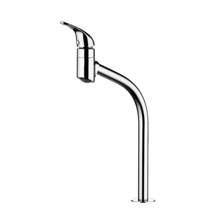 Deck mount Lavatory Faucet - High Spout
