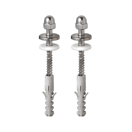 Stainless steel fixing screws for washbasins, urinals and bidets B10mm
