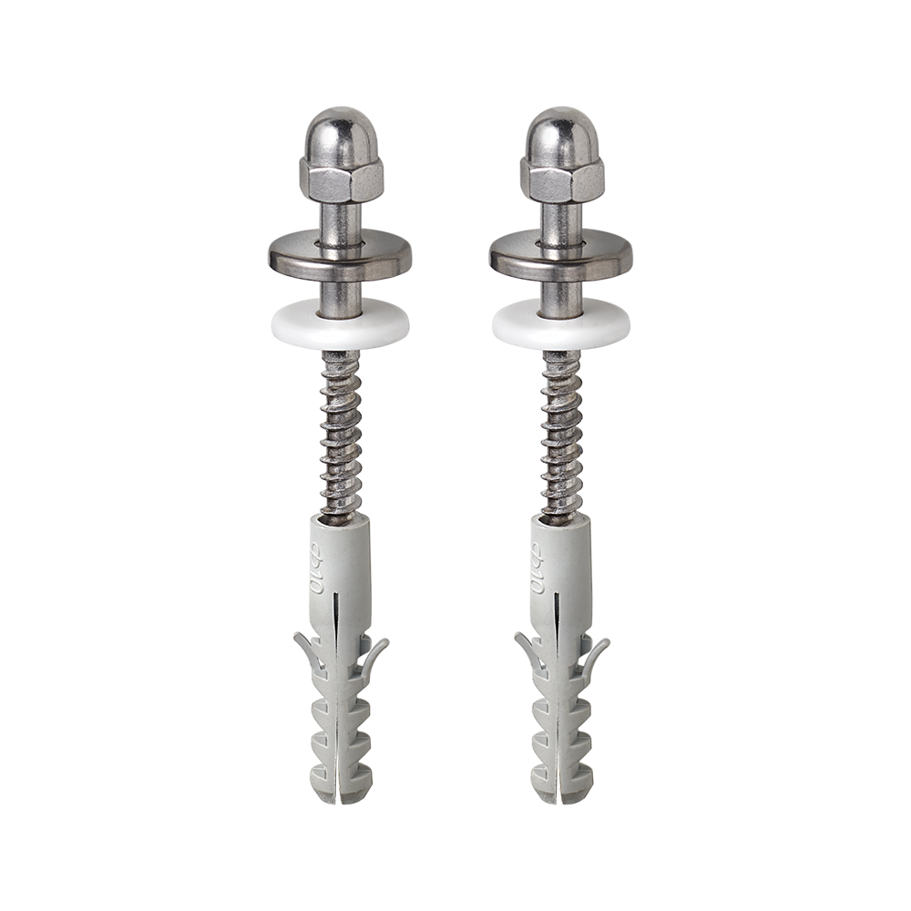 Stainless steel fixing screws for washbasins, urinals and bidets B10mm