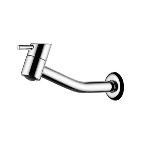 Wall mount lavatory faucet