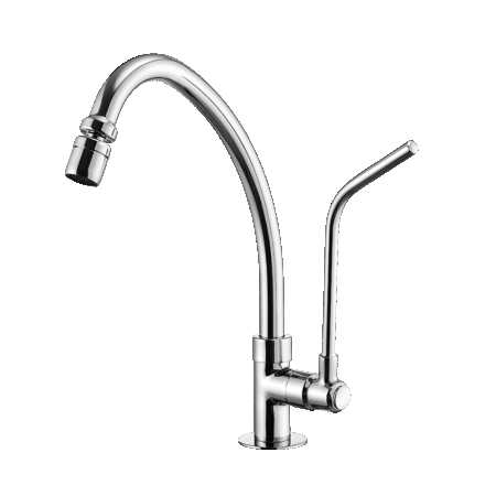 Hospital Deck mount faucet kitchen - Movable Spout