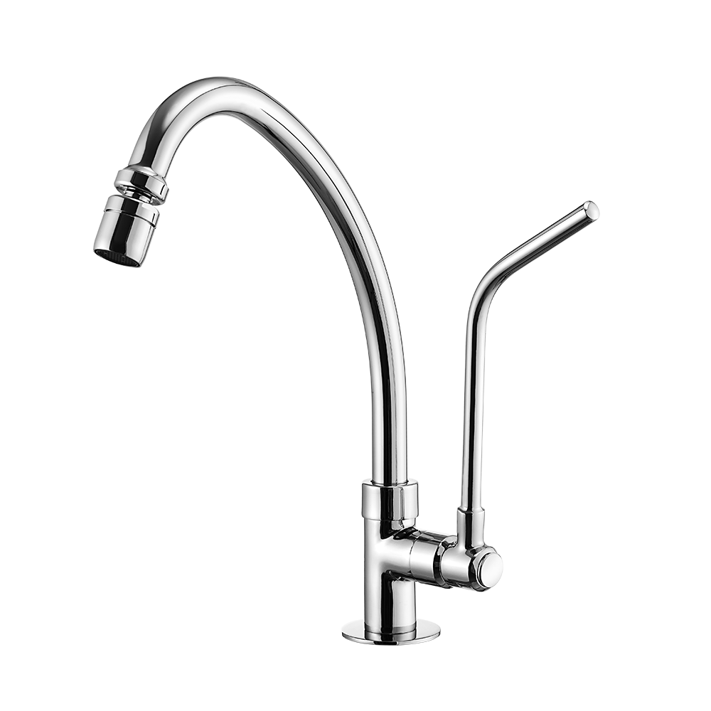 Hospital Deck mount faucet kitchen - Movable Spout