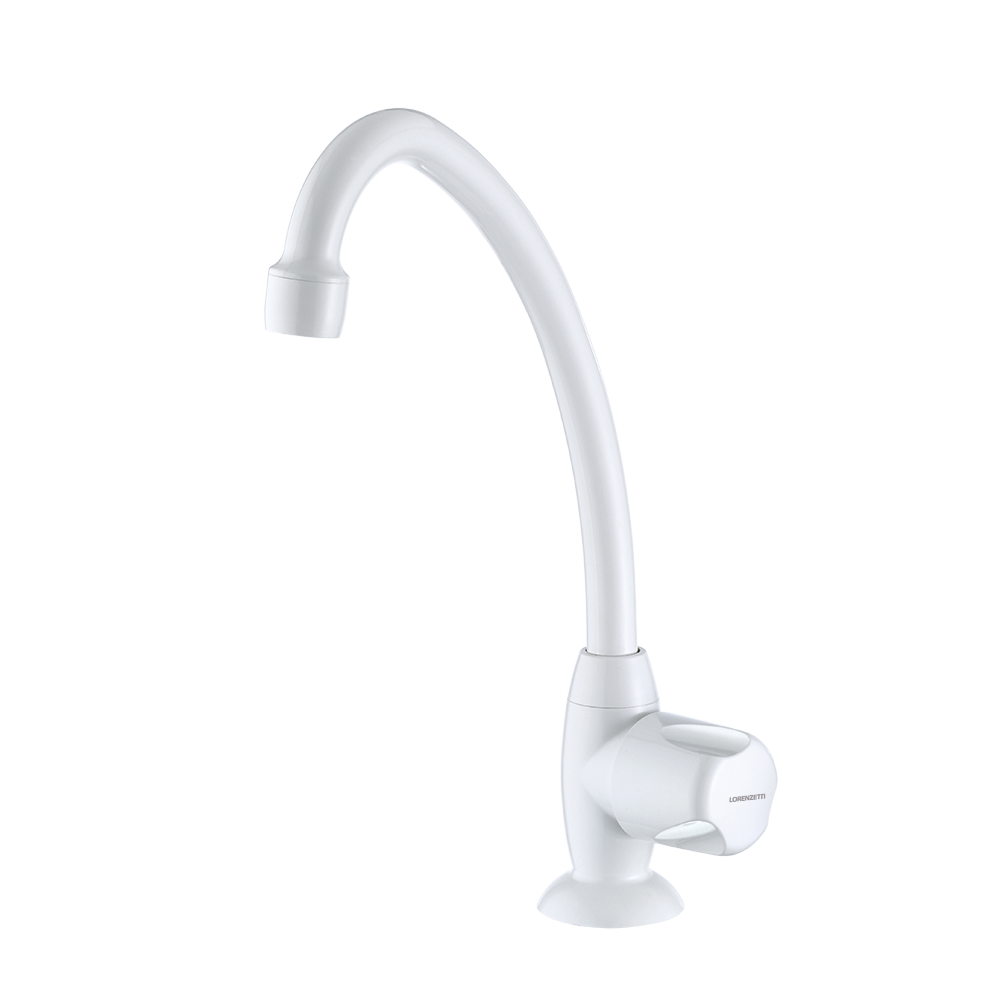 Kitchen deck mount Faucet - Movable spout