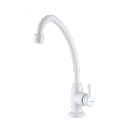 Kitchen deck mount Faucet - Movable spout