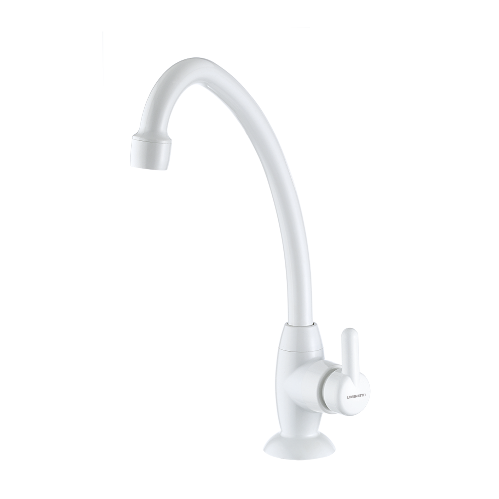 Kitchen deck mount Faucet - Movable spout