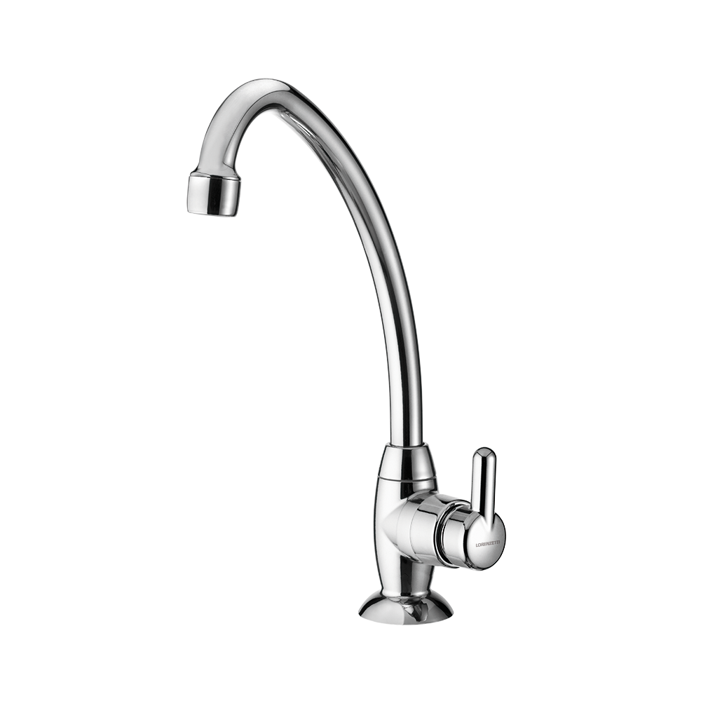 Kitchen deck mount Faucet - Movable spout