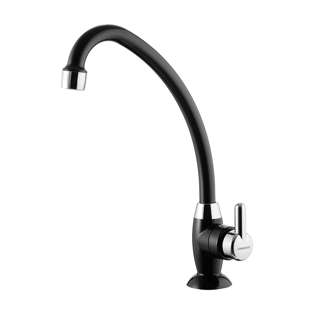 Kitchen deck mount Faucet - Movable spout