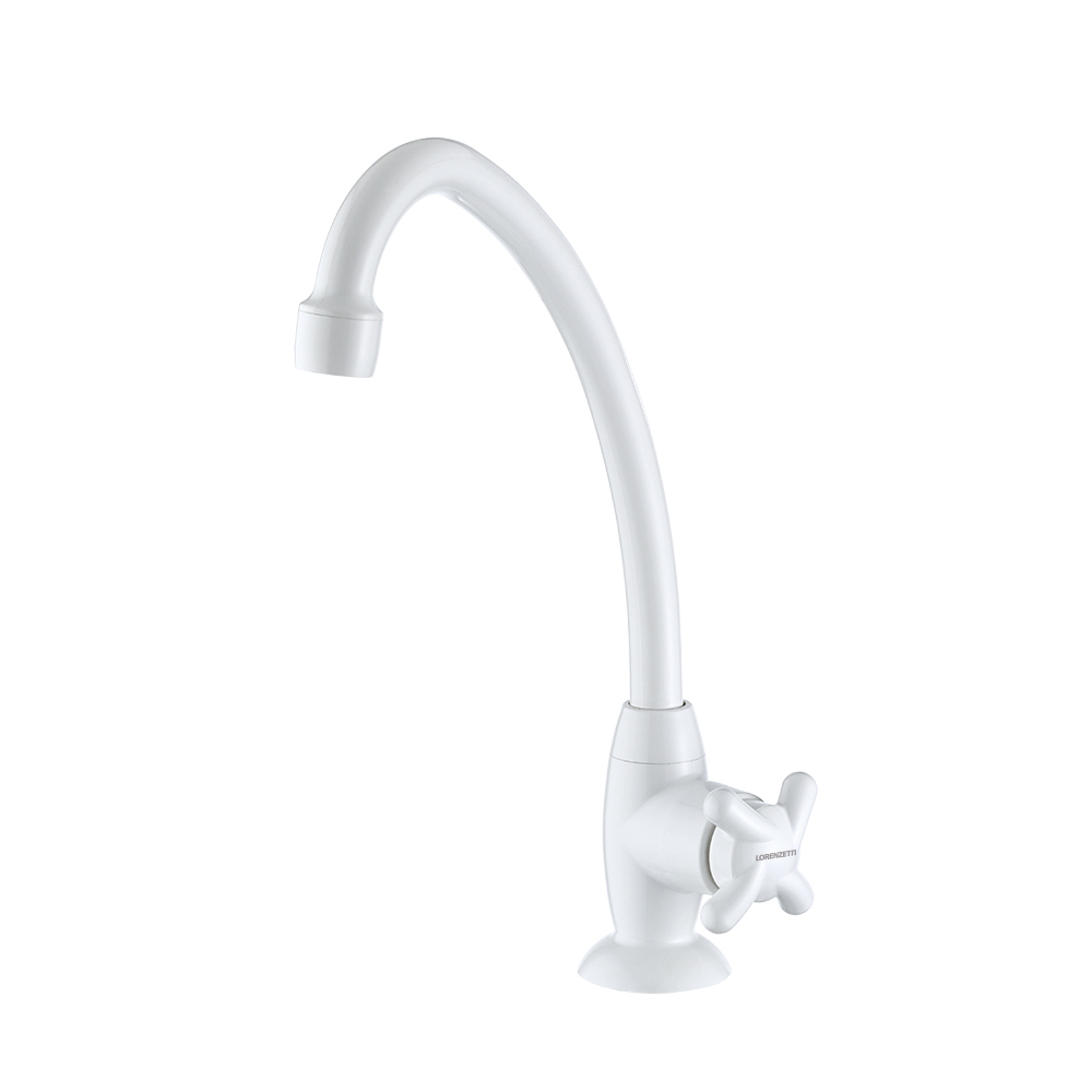 Kitchen deck mount Faucet - Movable spout