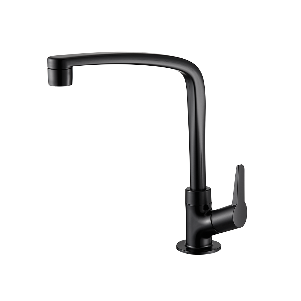 Kitchen deck mount Faucet - Movable spout