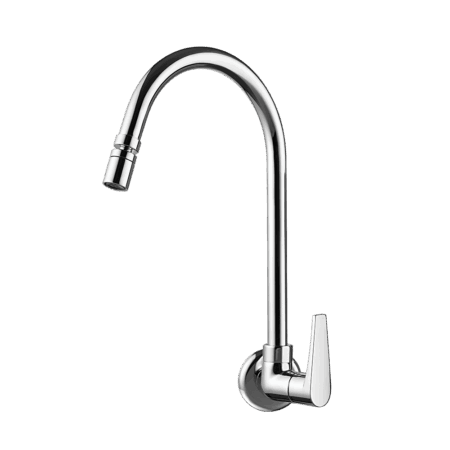 Wall Kitchen Faucet - Mobile Spout