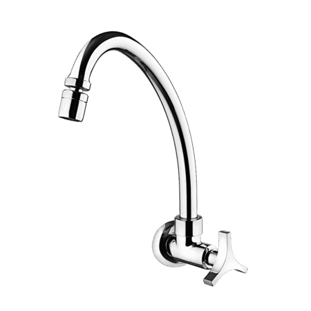 Wall Kitchen Faucet - Mobile Spout