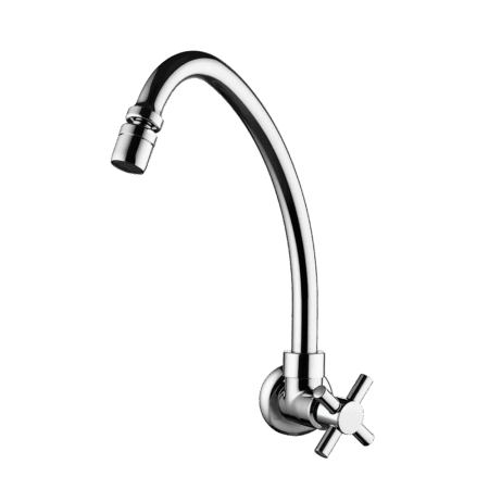 Wall mount faucet kitchen - Movable Spout