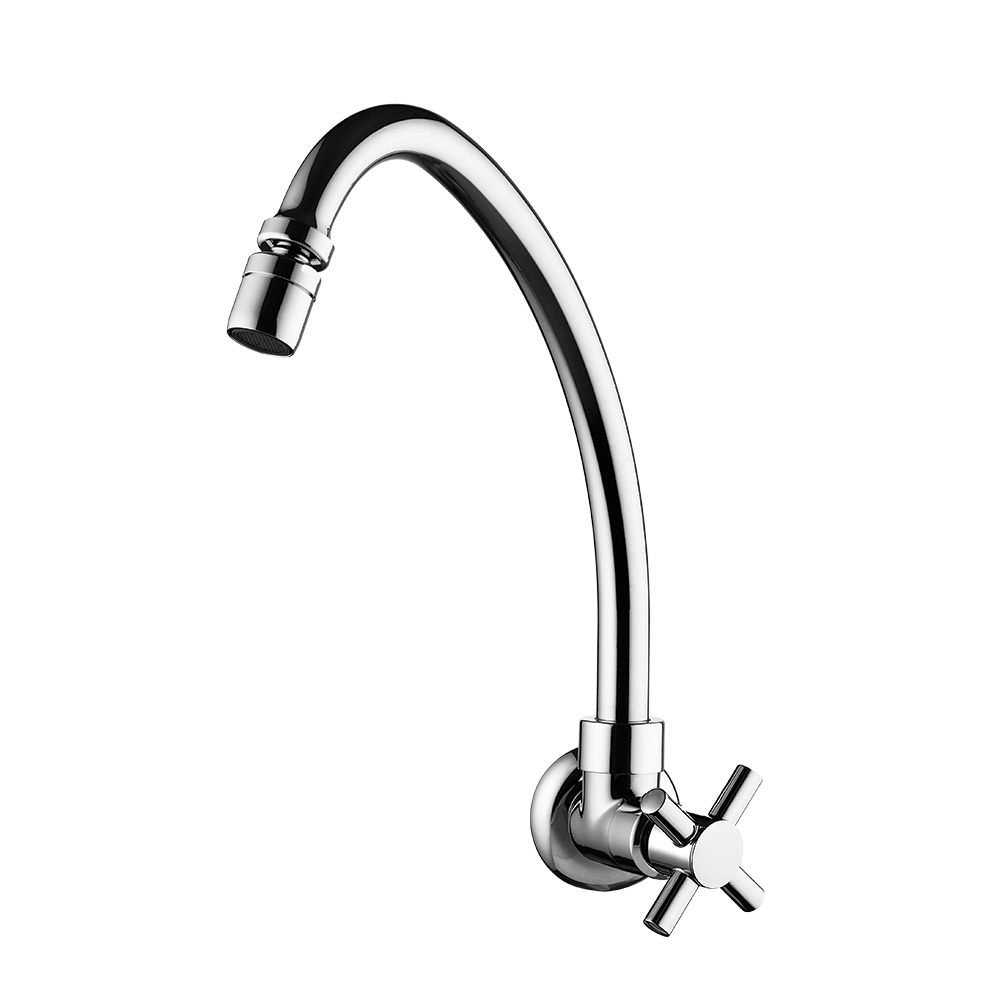 Wall mount faucet kitchen - Movable Spout