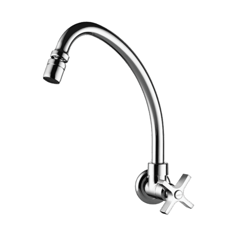 Wall Kitchen Faucet - Mobile Spout
