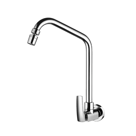 Torneira para Cozinha de Parede - Bica Móvel