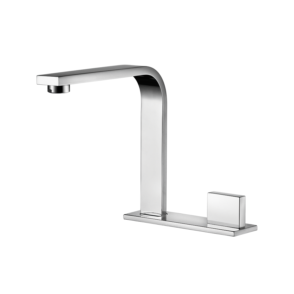 Deck mount Lavatory Faucet - High Spout