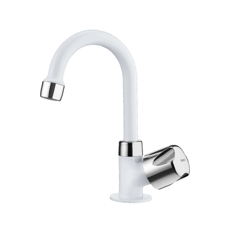 Deck mount Lavatory Faucet - High Spout