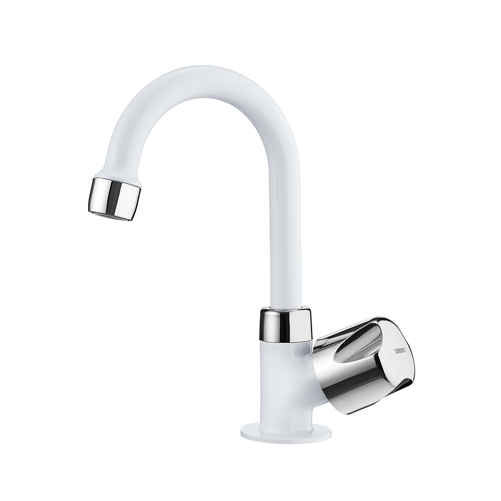 Deck mount Lavatory Faucet - High Spout
