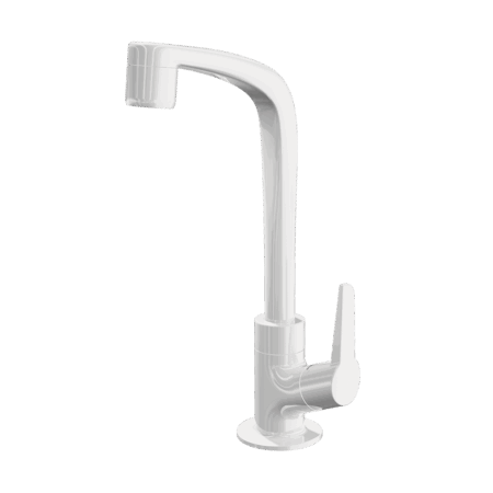 Deck mount Lavatory Faucet - High Spout