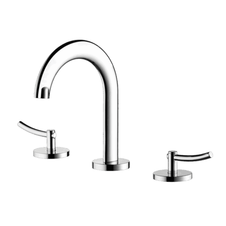 Deck mount Lavatory Mixer - High Spout