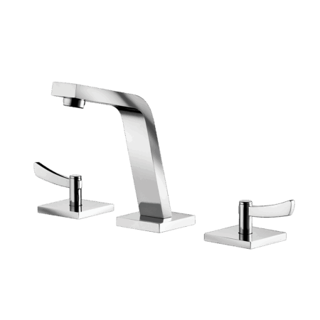 Deck mount Lavatory Mixer - High Spout