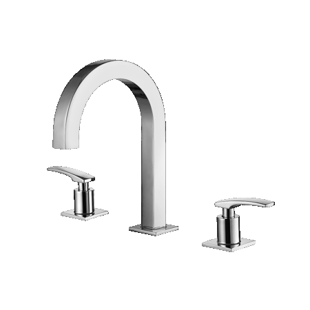 Deck mount Lavatory Mixer - High