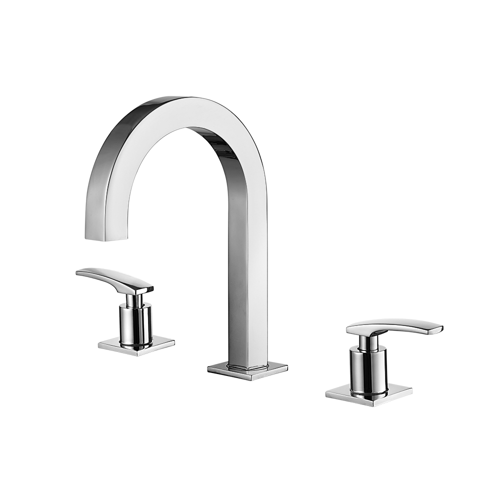 Deck mount Lavatory Mixer - High