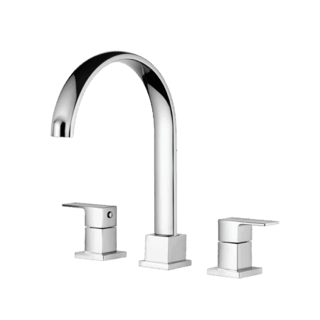 Deck mount Lavatory Mixer - High