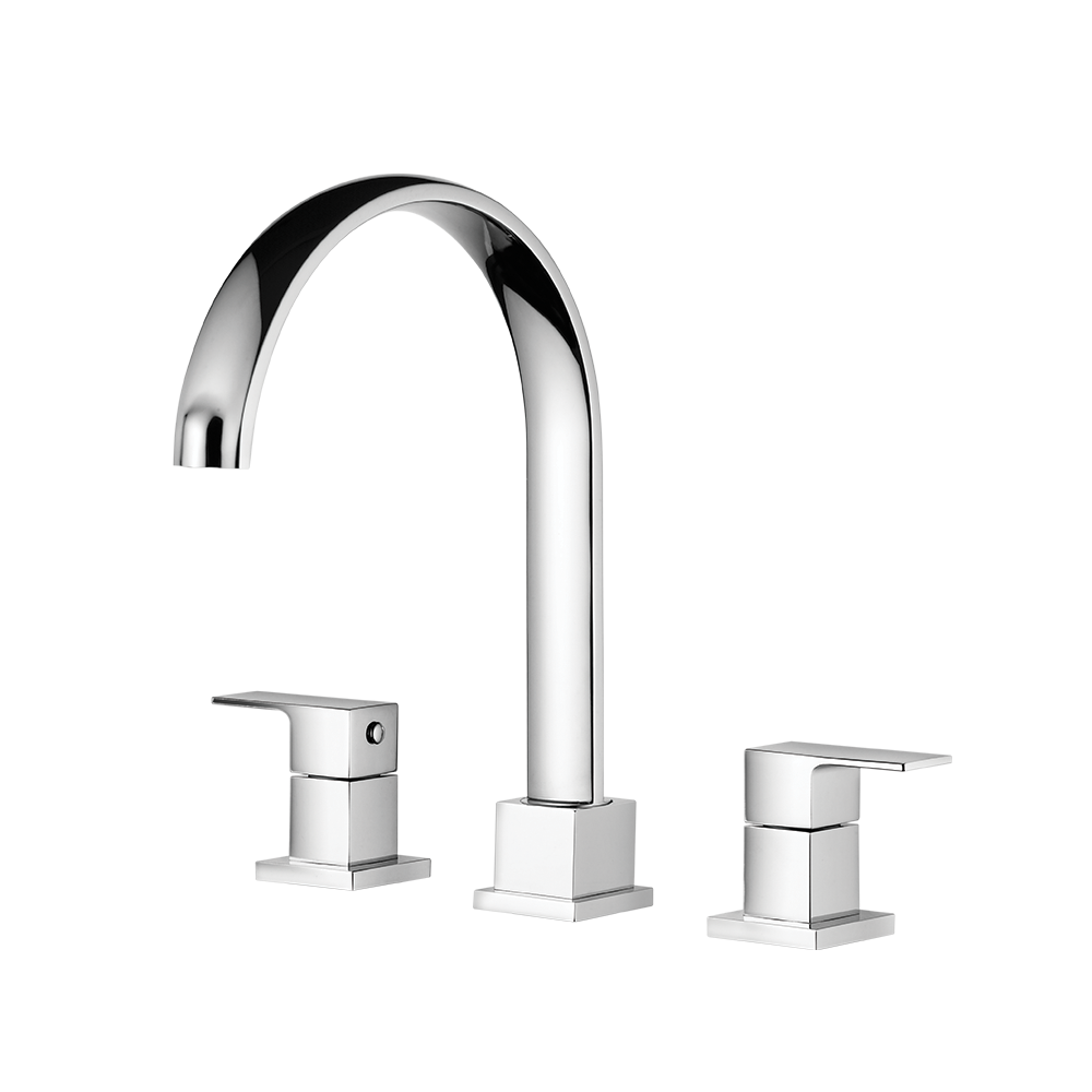 Deck mount Lavatory Mixer - High