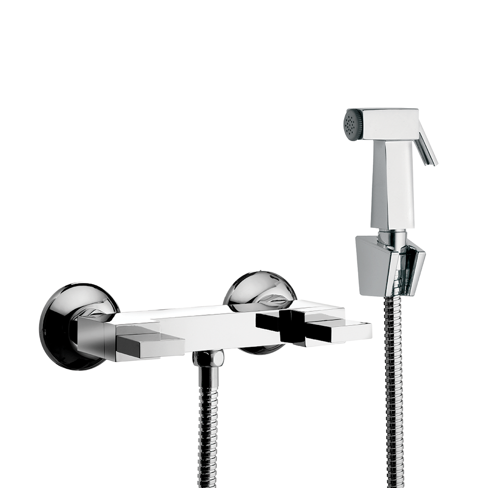 Personal shower hose in metal 1,20 m - DN 15-20 1/2 and 3/4