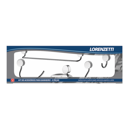 Kit com 5 peças