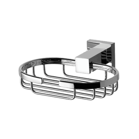 Metal soap dish with the wall mount