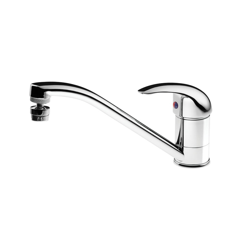 Monocomand mixer for table kitchen - Mobile spout