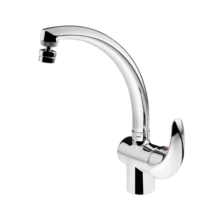 Single control mixer for table kitchen - High Mobile Fountain