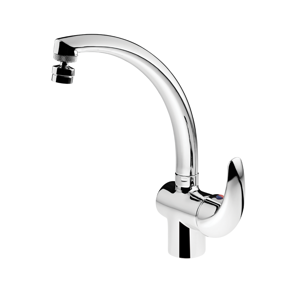 Single control mixer for table kitchen - High Mobile Fountain