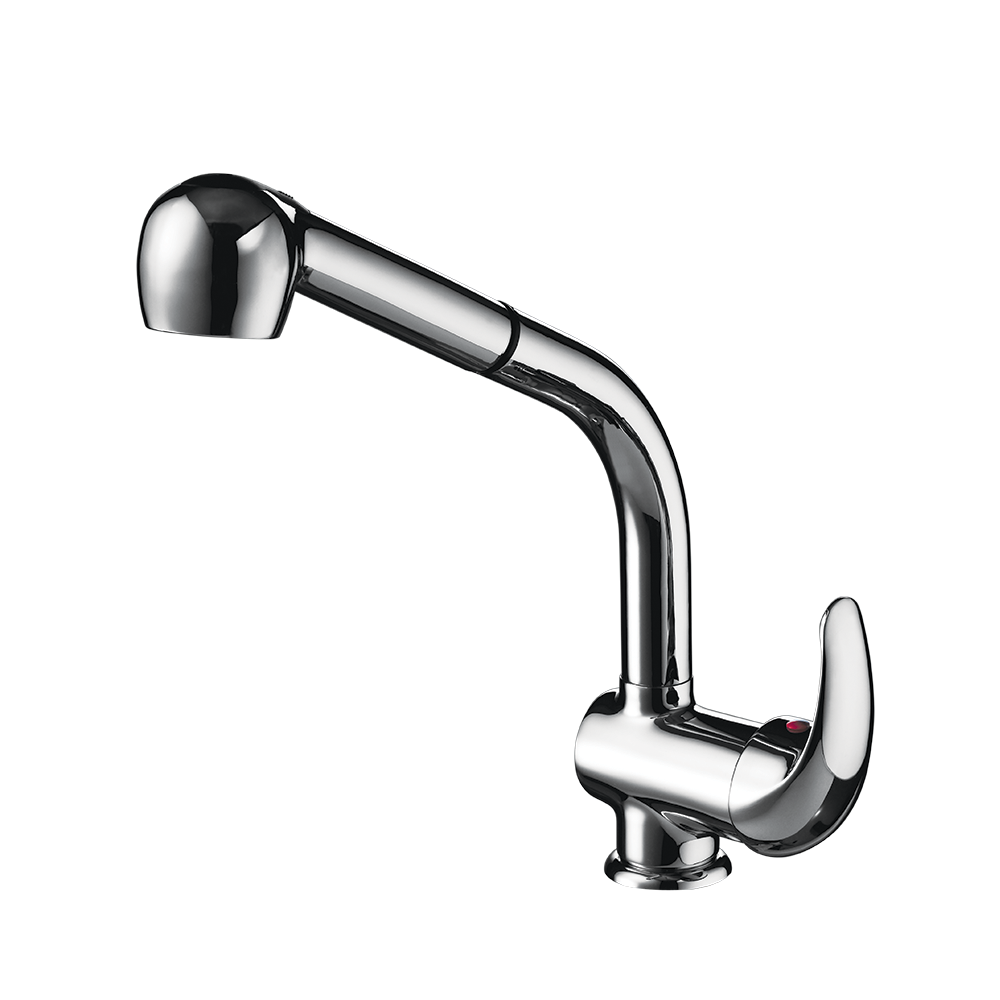 Single Command Mixer for Table Kitchen - High Nozzle Mobile Spray