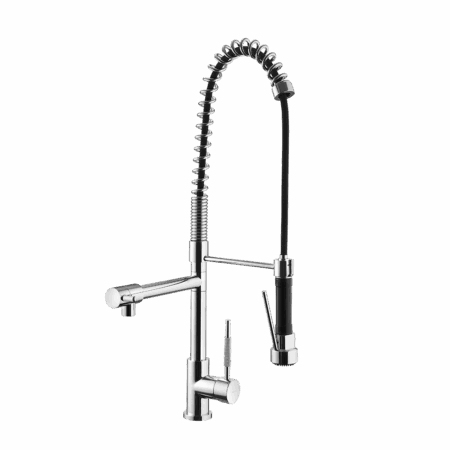 Kitchen monocontrol mixer with special showerl