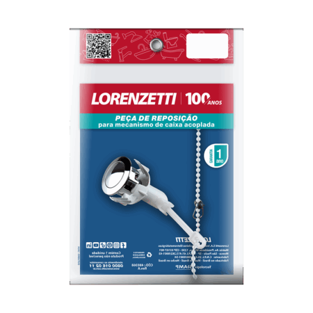 Simple Action Top Button with Chain