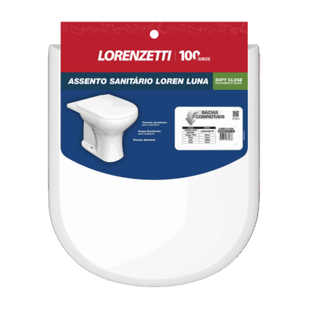 Toilet Seat Loren Luna Soft Close