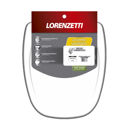 Toilet Seat for Monte Carlo Soft Close