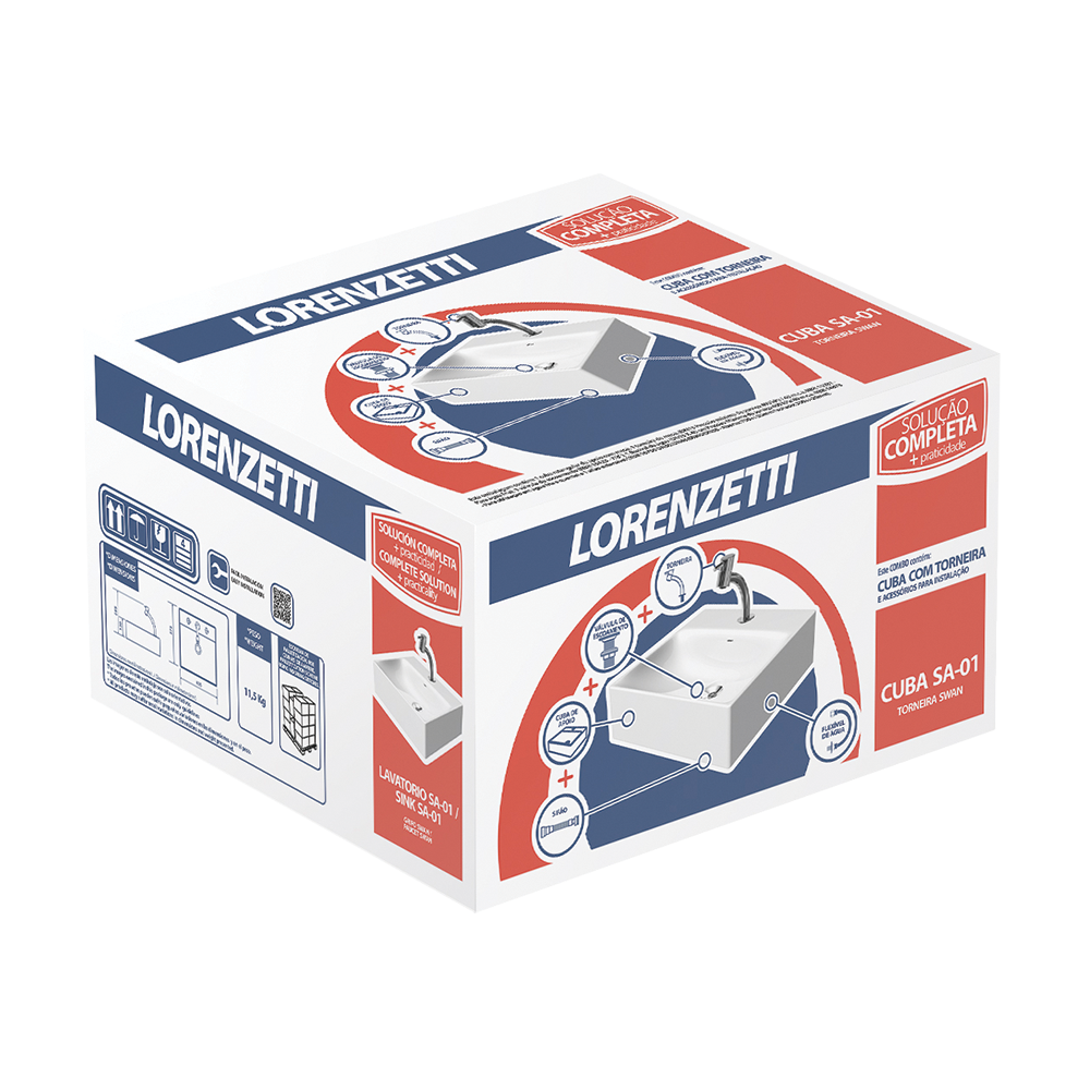 SA-01 Lavatory Combo with Faucet